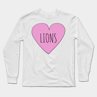 Love Lions Long Sleeve T-Shirt